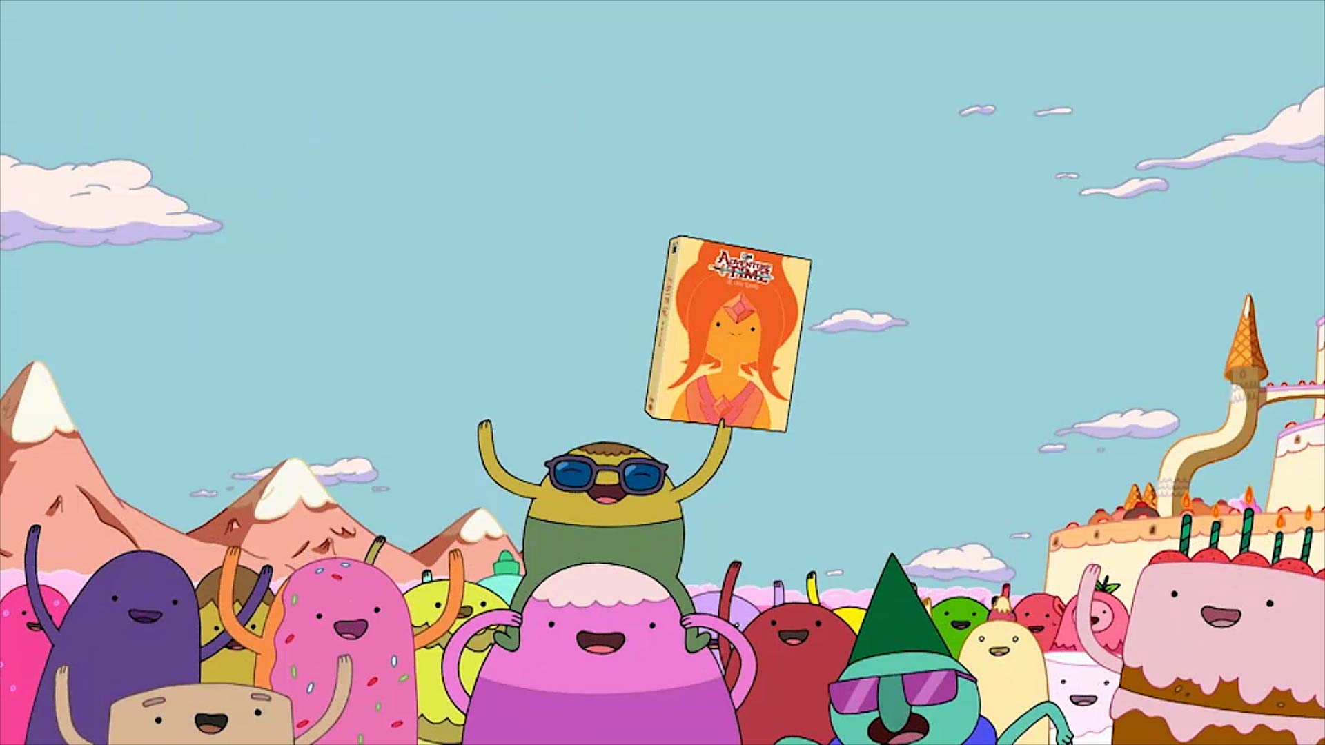 Adventure Time DVD promo.